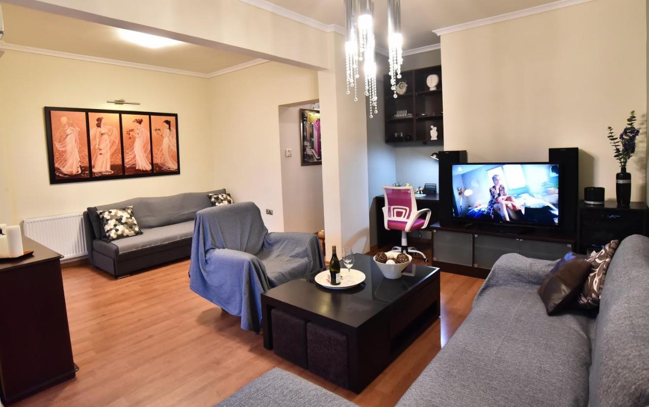 Apartamento Holiday Blue PalaiónTsiflíkion Exterior foto