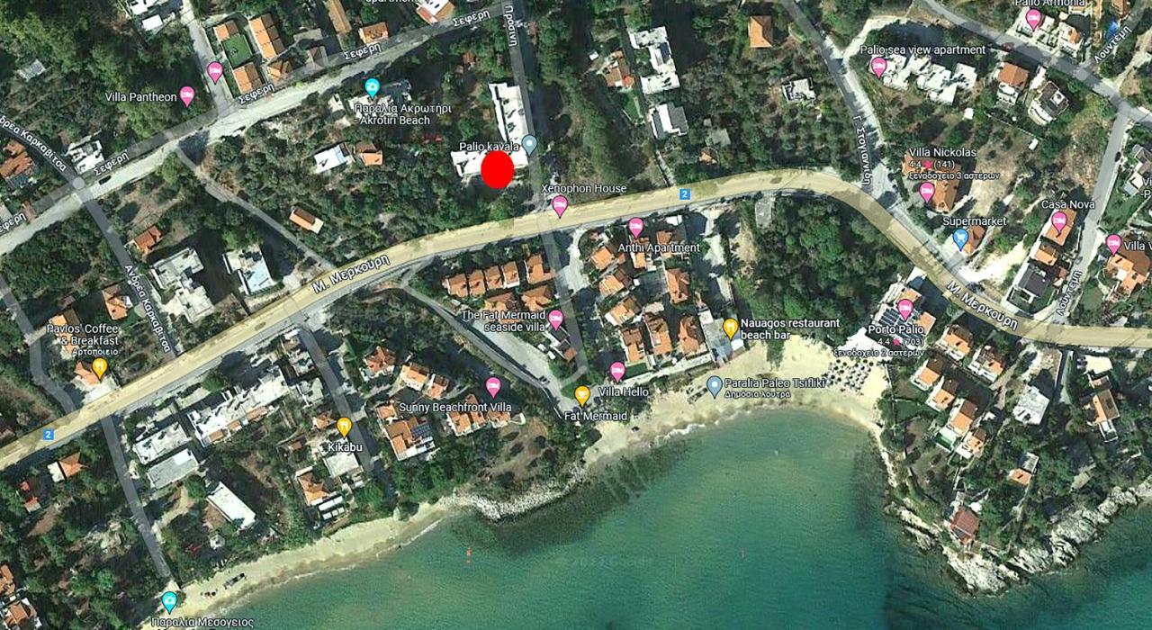 Apartamento Holiday Blue PalaiónTsiflíkion Exterior foto
